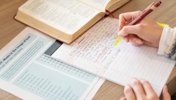 The Benefits of Writing Out Scripture